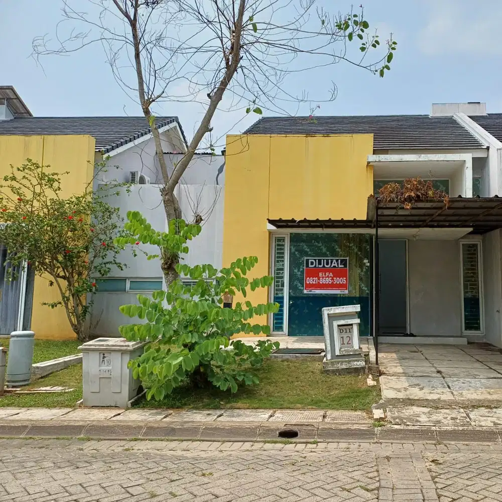 DIJUAL CEPAT RUMAH CLUSTER SOMERSET EAST 1.5 LANTAI CITRAGRAND CITY