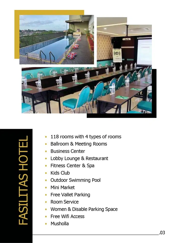 DIJUAL HOTEL BINTANG 4 MASIH AKTIF DI JAWA BARAT