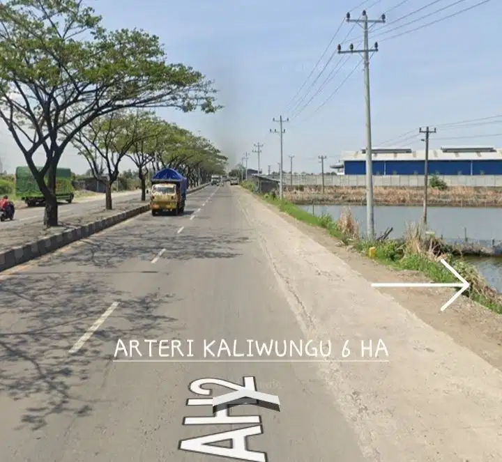 DISEWAKAN TANAH INDUSTRI KALIWUNGU KENDAL JATENG