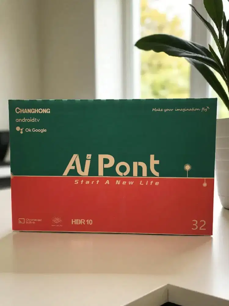 TV ANDROID Changhong 32inci - Baruu blm buka kotak