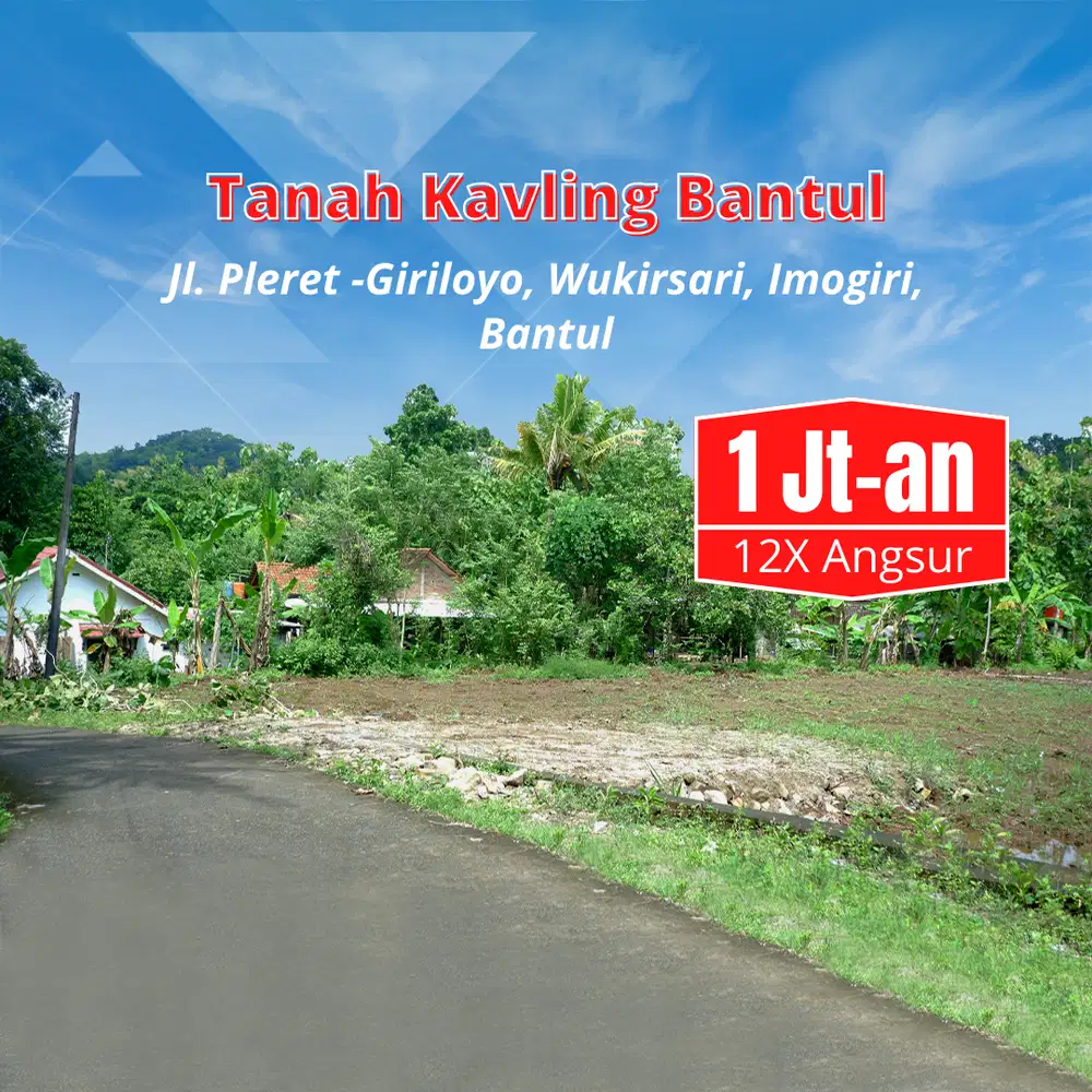 Dekat RS. Permata Husada, Tanah Imogiri Bantul