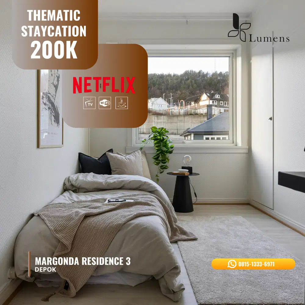 Sewa Apartemen Harian Thematic Mares 5 by Lumens