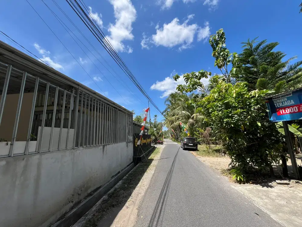 1 jtan belakang kampus UMY tanah murah Jogja