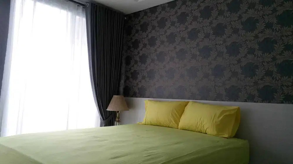 Dijual Apartment Altiz Bintaro, View Pool, Lantai Rendah, Full Furnish