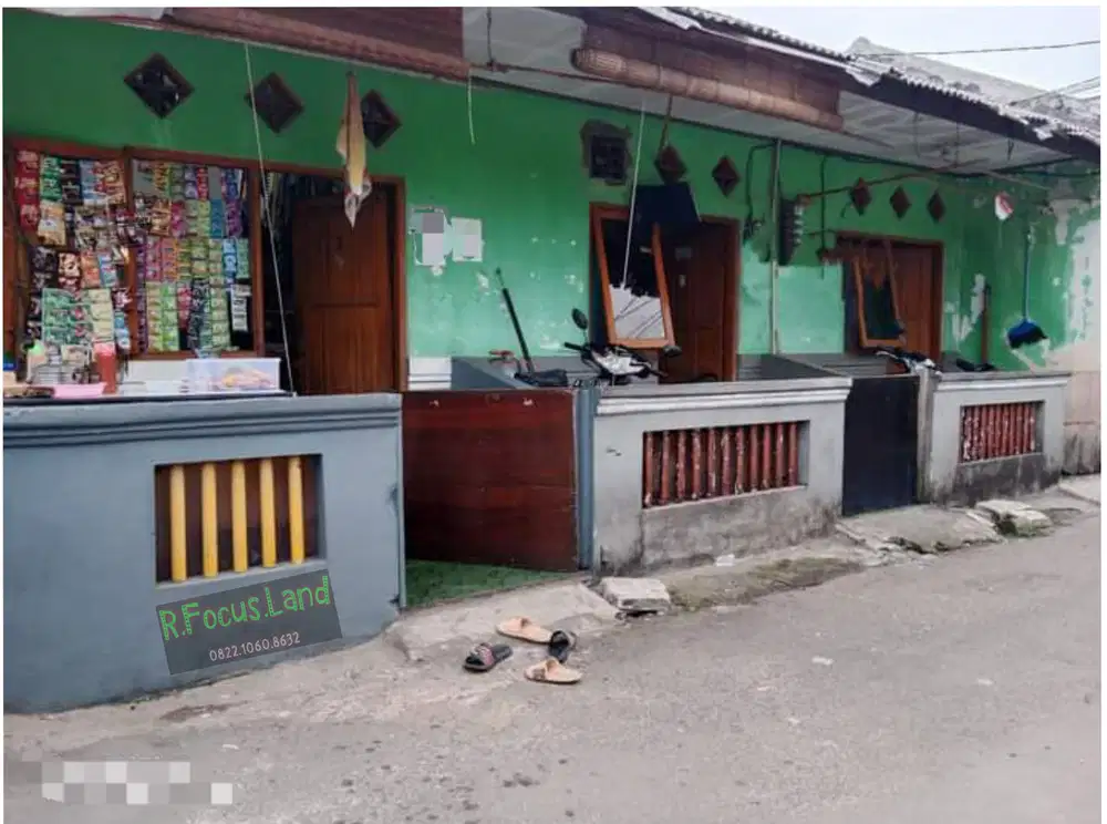 Kontrakan 3 Pintu Akses Mobil BELAKANG bintaro