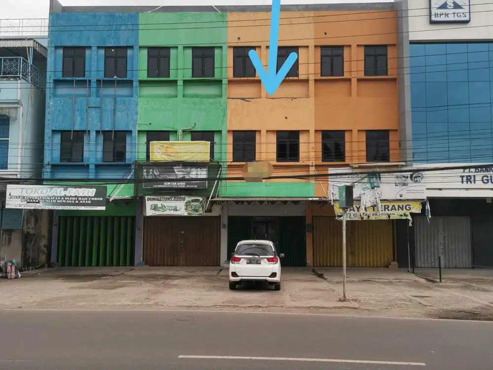 Disewakan Ruko Strategis Jl.Mp.Mangkunegara Palembang