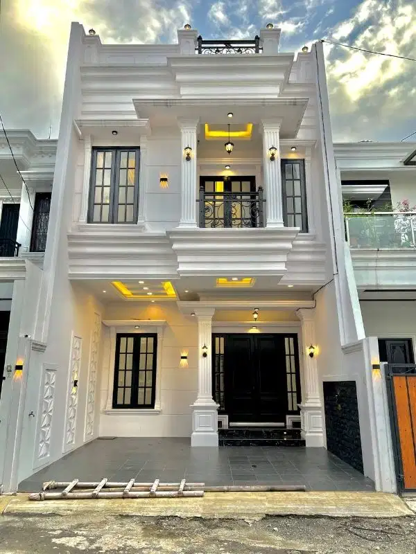 Jual Rumah Rooftop Cluster pinggir jalan di Jaksel