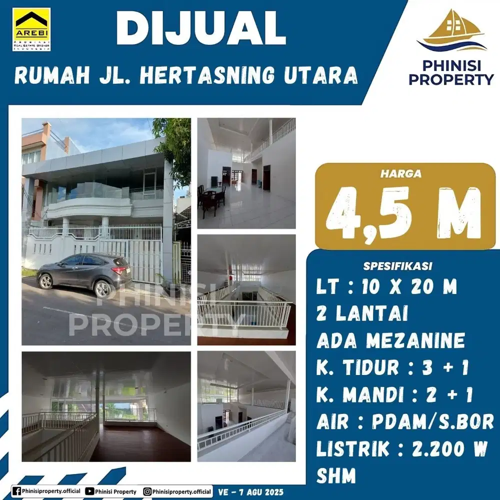 DIJUAL RUMAH MEWAH DI HERTASNING
