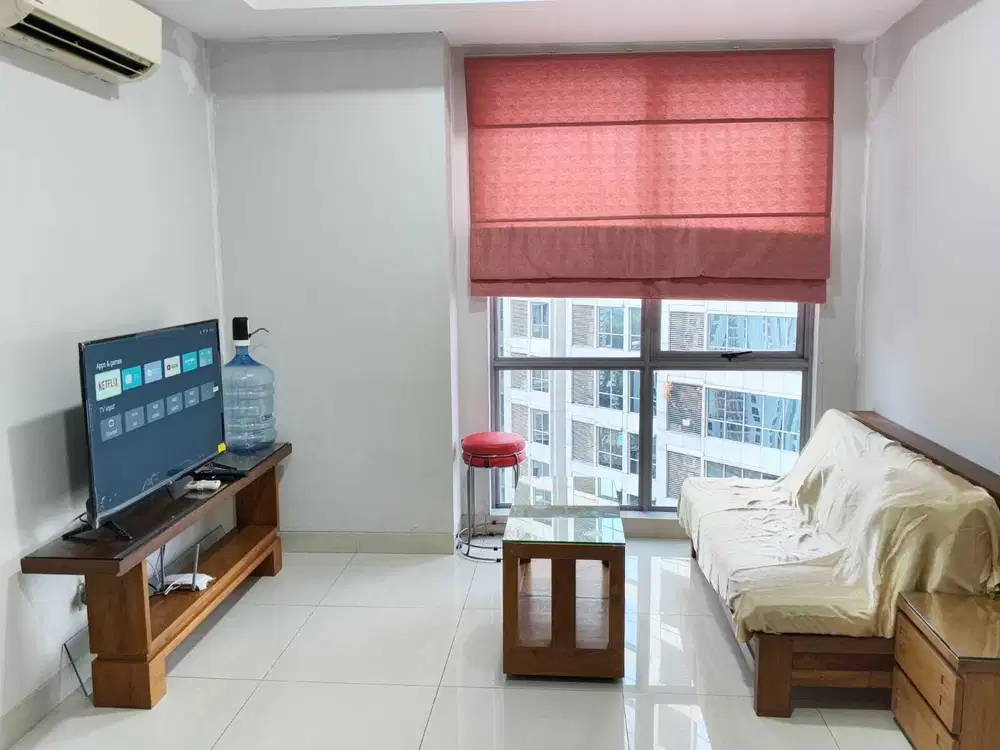 Di sewakan apartemen the mansion Kemayoran tipe 2 bedroom furnish