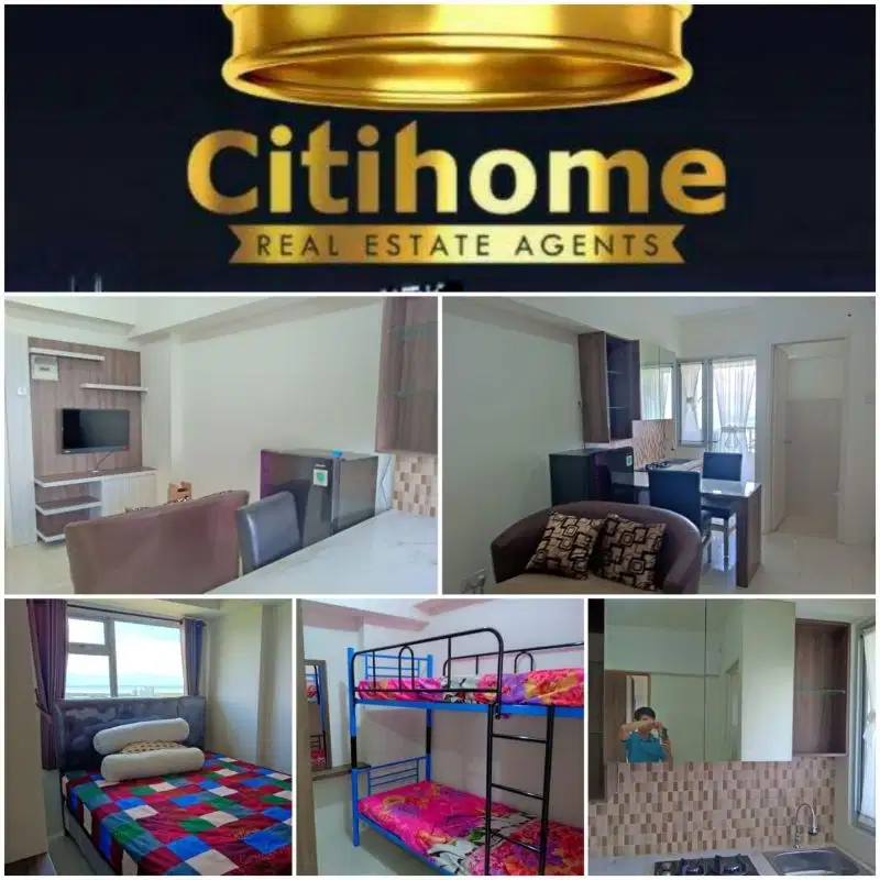 SEWA BULANAN 2br Apartemen educity by cityhome