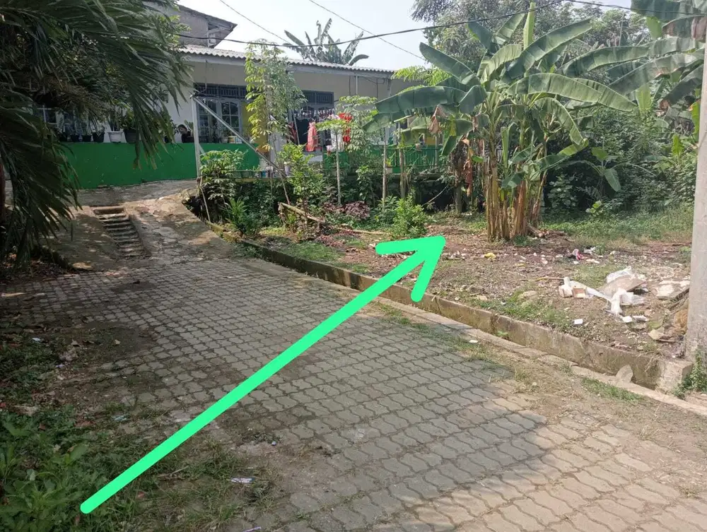 Tanah kosong di pondok benda jatiasih LT.200m SHM msk mobil