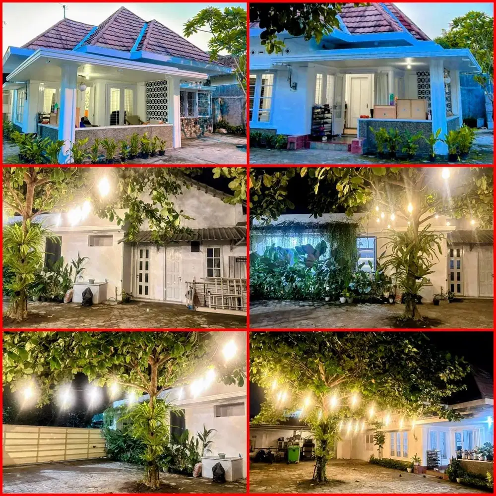 Rumah kolonial sangat strategis batikan lingkungan pusat kota