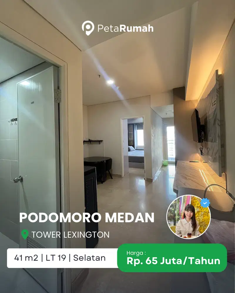 DISEWA APARTEMEN PODOMORO TOWER LEXINGTON