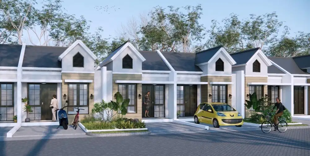 Dijual Rumah Cluster Bebas Banjir Bisa KPR Pribadi