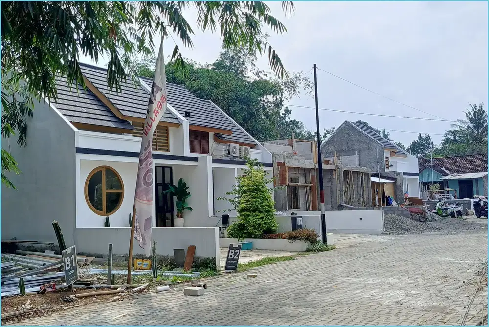 Rumah Murah Jogja Ala Jepang Dekat Brimob Sentolo Dalam Cluster