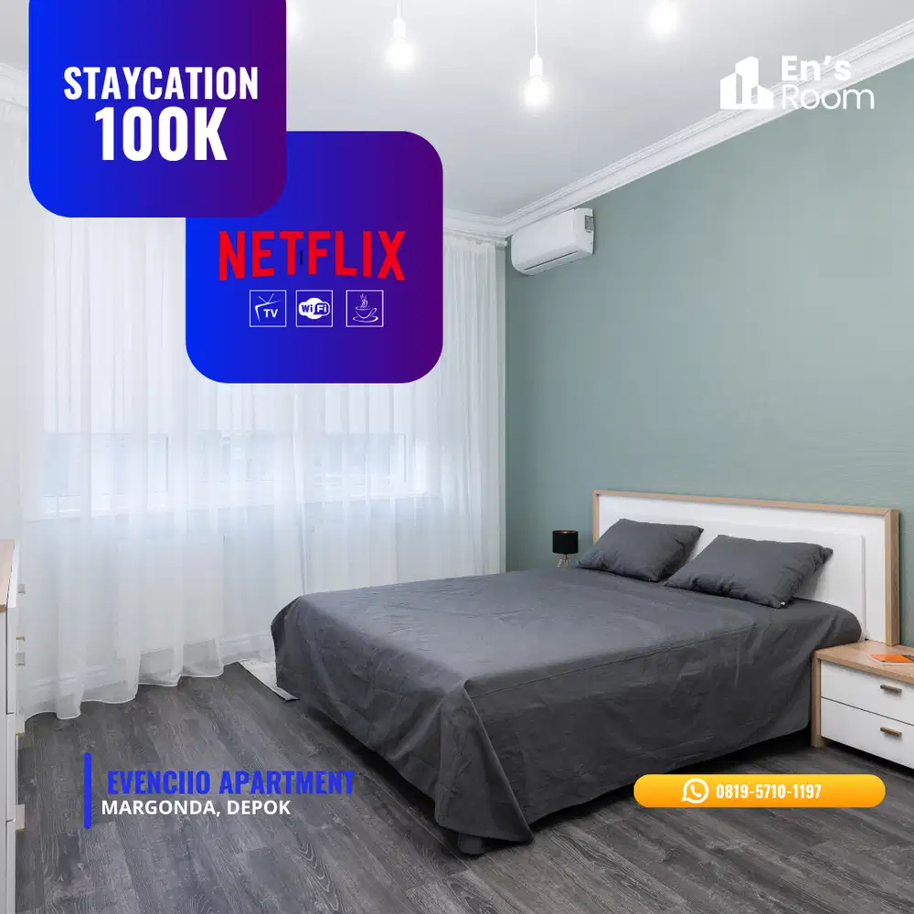 Sewa apartemen studio strategis depok