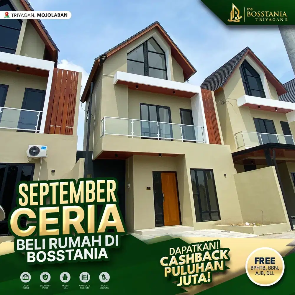 Rumah Eksklusif Solo Timur Dekat Kampus Uns dan Mall Solo