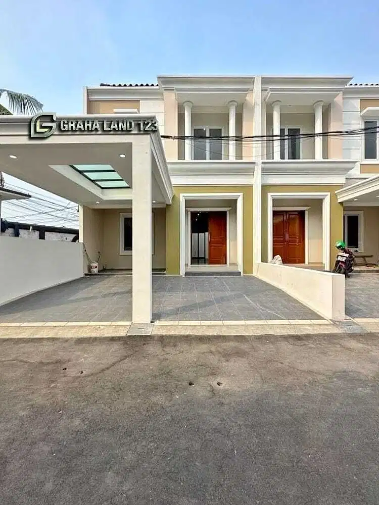 RUMAH BARU MODERN MINIMALIS CLASSIC CLUSTER STRATEGIS DI  JAGAKARSA