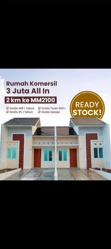 Rumah komersial Javana ,selangkah ke MM2100
