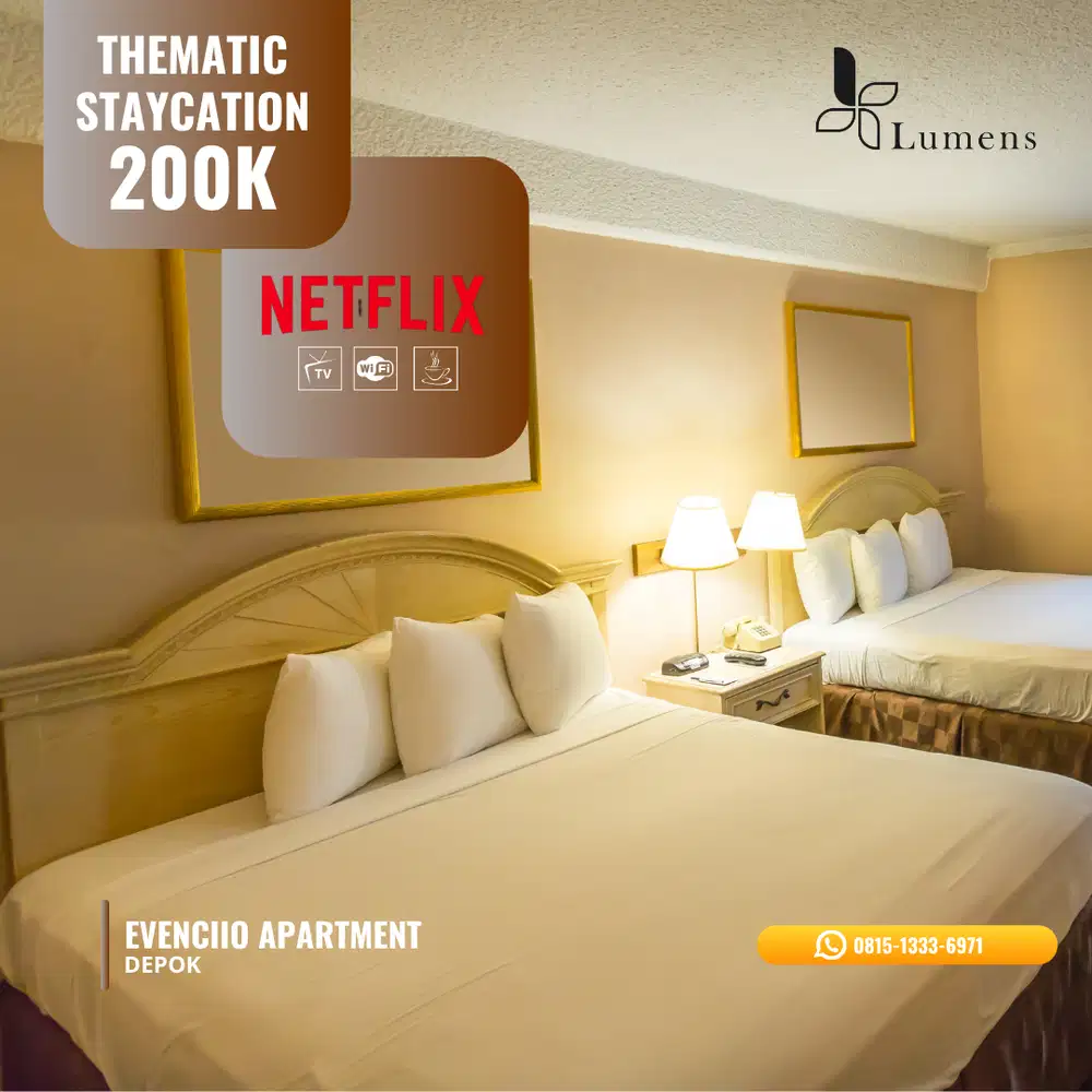 Staycation Thematic Evenciio Depok