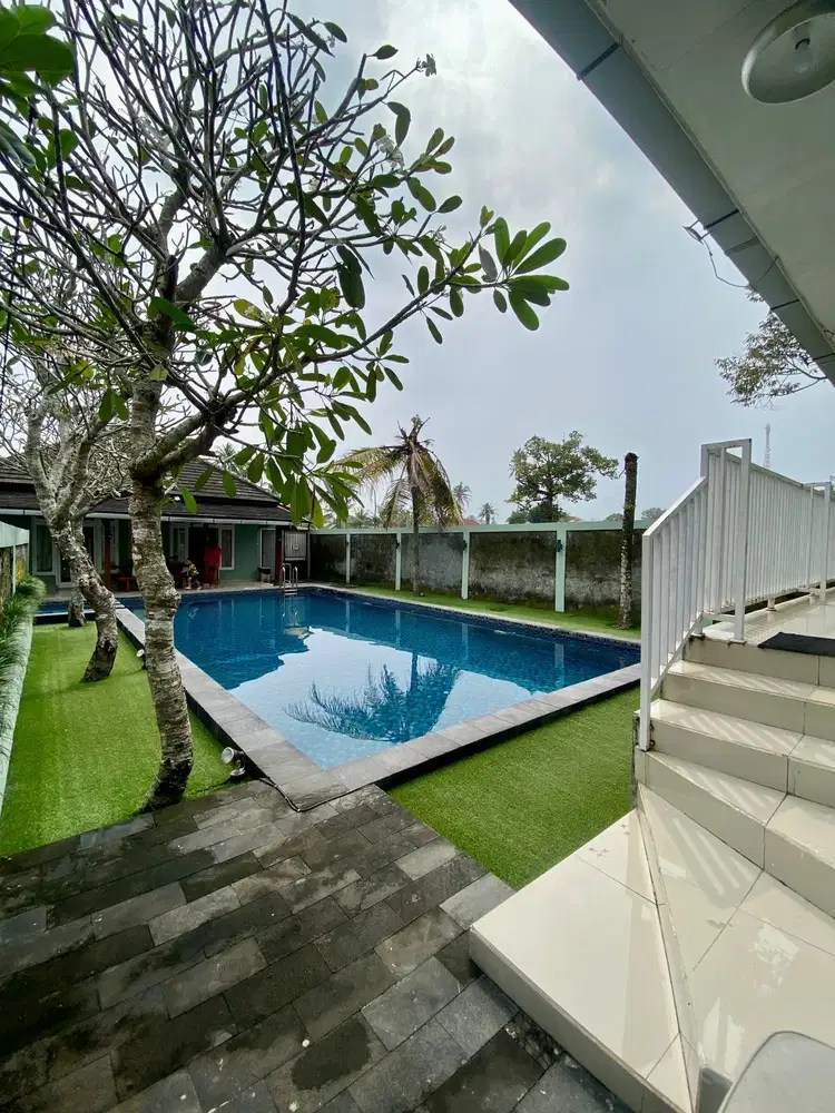 Rumah villa di jalan kaliurang km 10