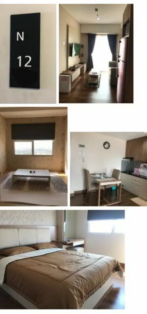 Dijual 2 bed room unit apartement trivium lippo cikarang bekasi