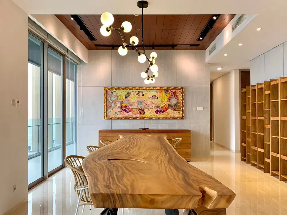 Dijual Cepat Apartemen Saumata Penthouse 4 Bedroom Tangerang Furnished