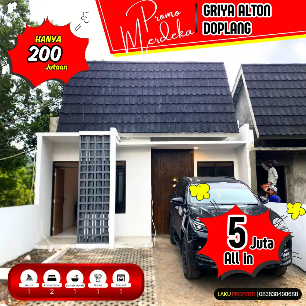 Griya Alton Doplang Bawen Cuma 20Jt Bisa Dapat Rumah
