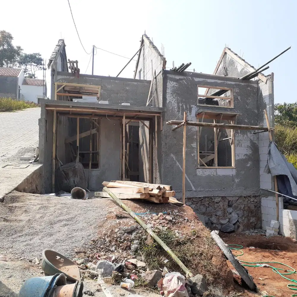 DIJUAL RUMAH MASIH TAHAP PEMBANGUNAN,LOK. CIBIRU WETAN