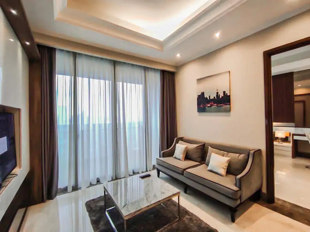 Disewakan Murah Apartement District 8 Senopati 1 BR Bagus Jakarta Sela