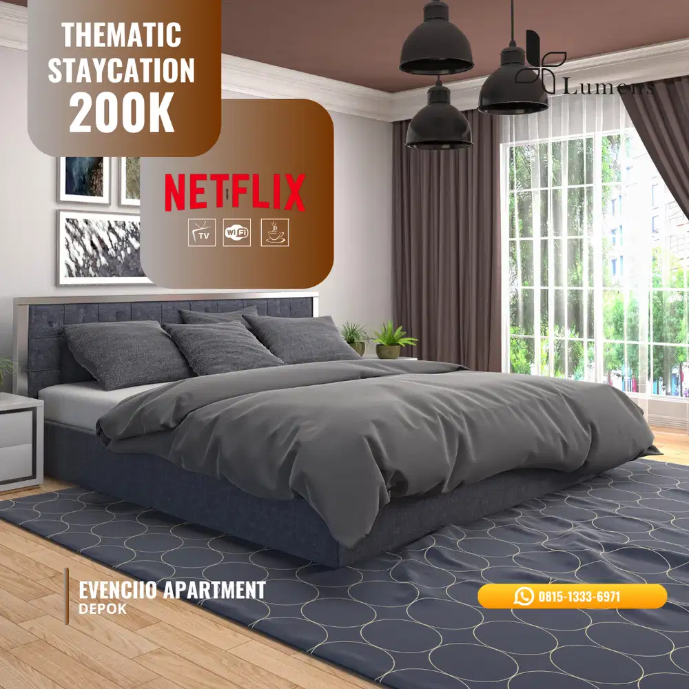 Healing dengan room thematic evenciio by Lumens