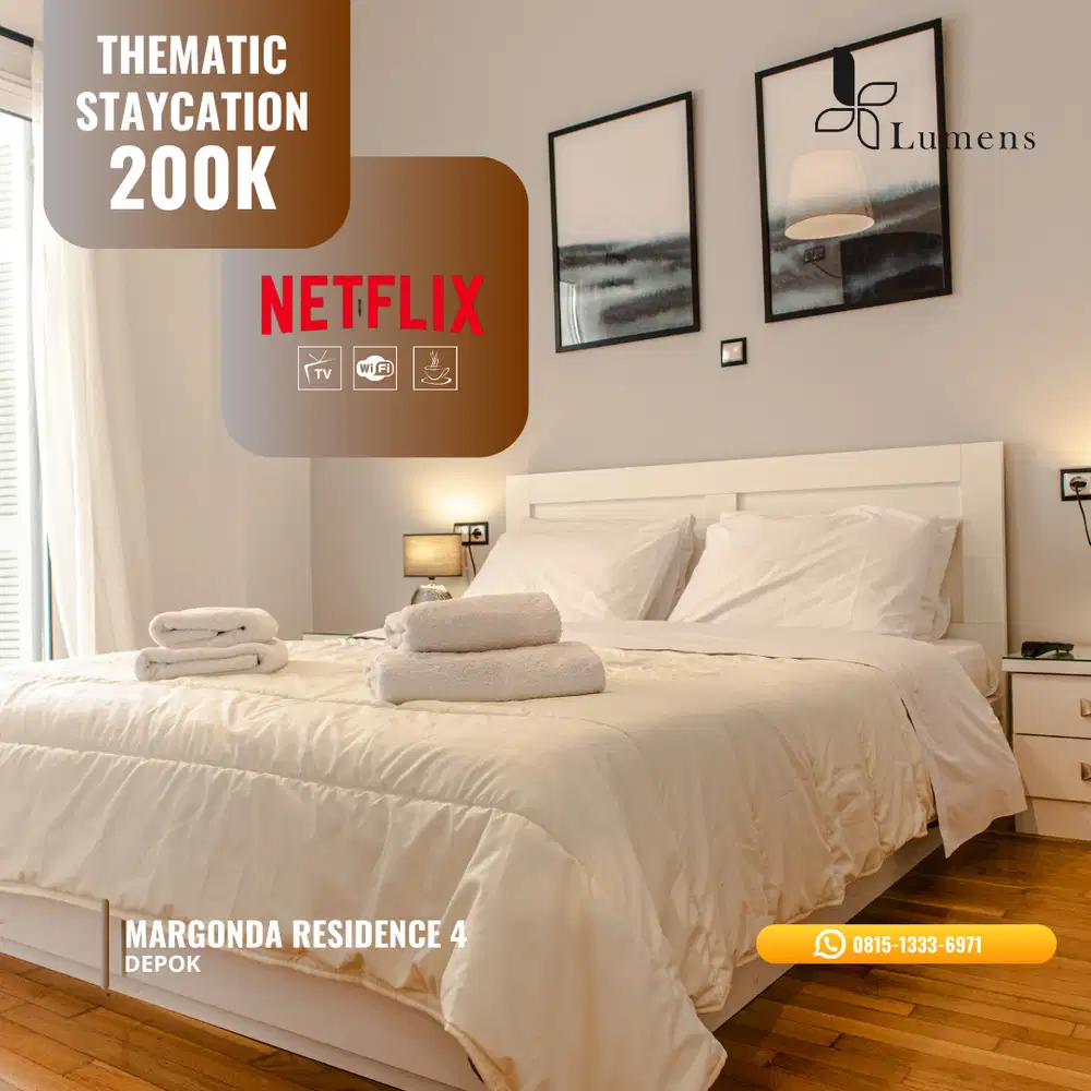 Staycation Apartemen Luxury Depok