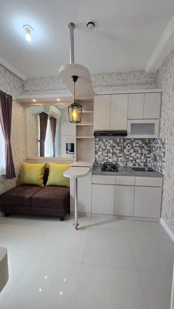 Apartemen Green Pramuka Tower Scarlate Full Furnish New