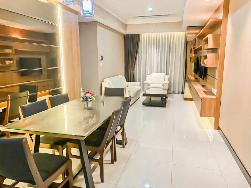 Disewakan Murah Apartemen Casa Grande Residence 3 Bedroom Full Furnish