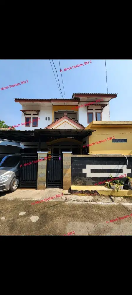 Di jual rumah 2 lantai di komplek bsi 2 sawangan pengasinan depok