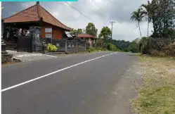 Tanah view gunung dan laut di kintamani