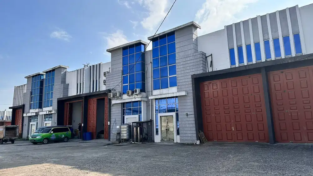 dijual gudang mega warehouse binjai