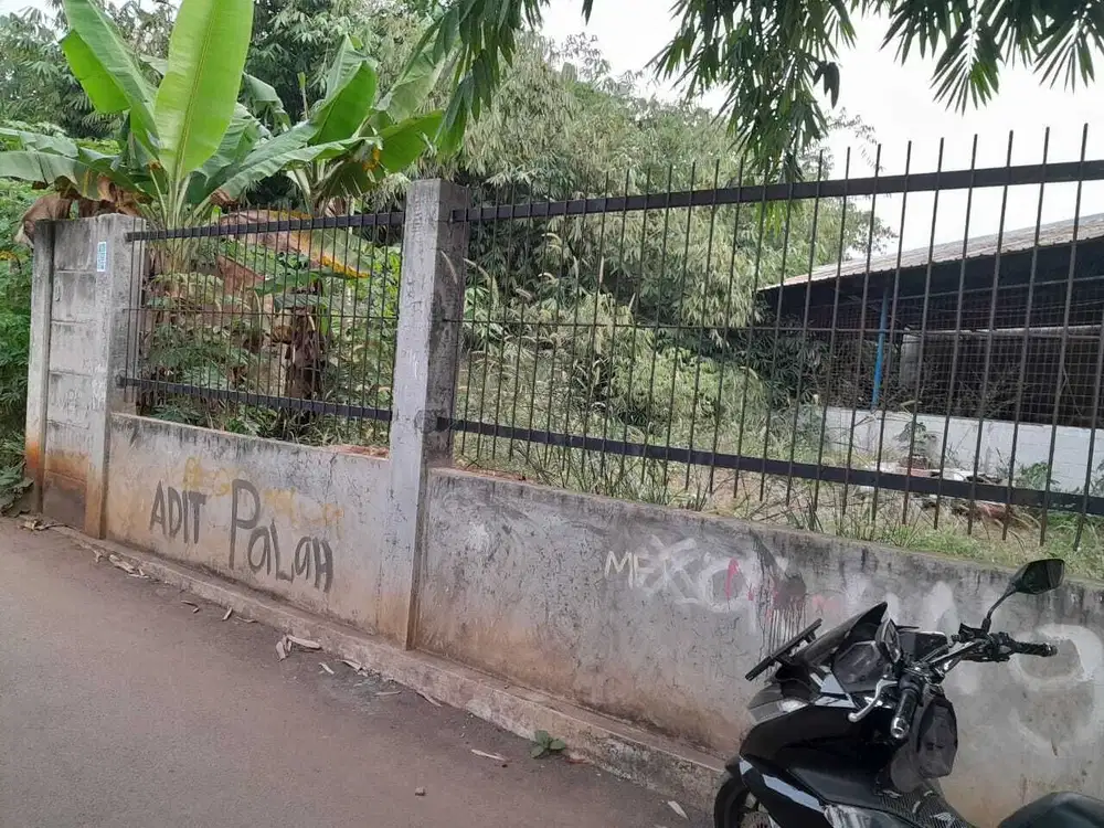 Disewakan bangunan gudang workshop di cisauk