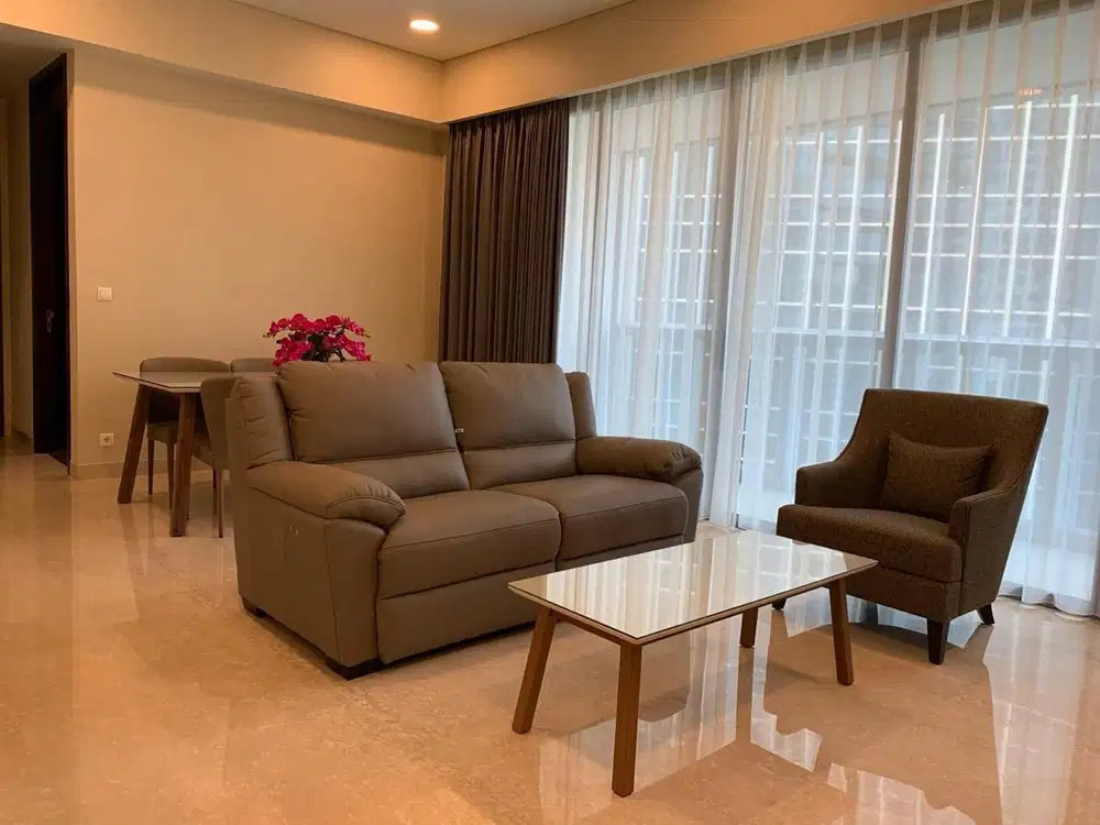 Disewakan BU Apartemen Anandamaya 2 Badroom Full Furnish Bersih