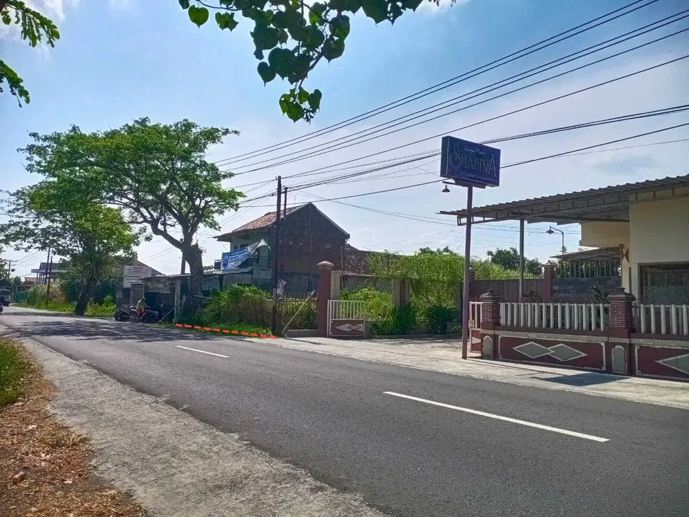 Tanah jalan raya wonosari klaten