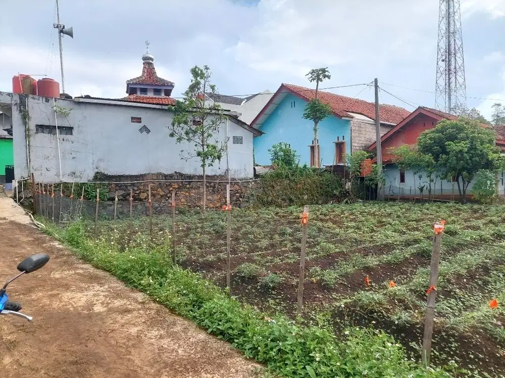 Tanah dekat DESA Cilembu 29 bata, masuk mobil,