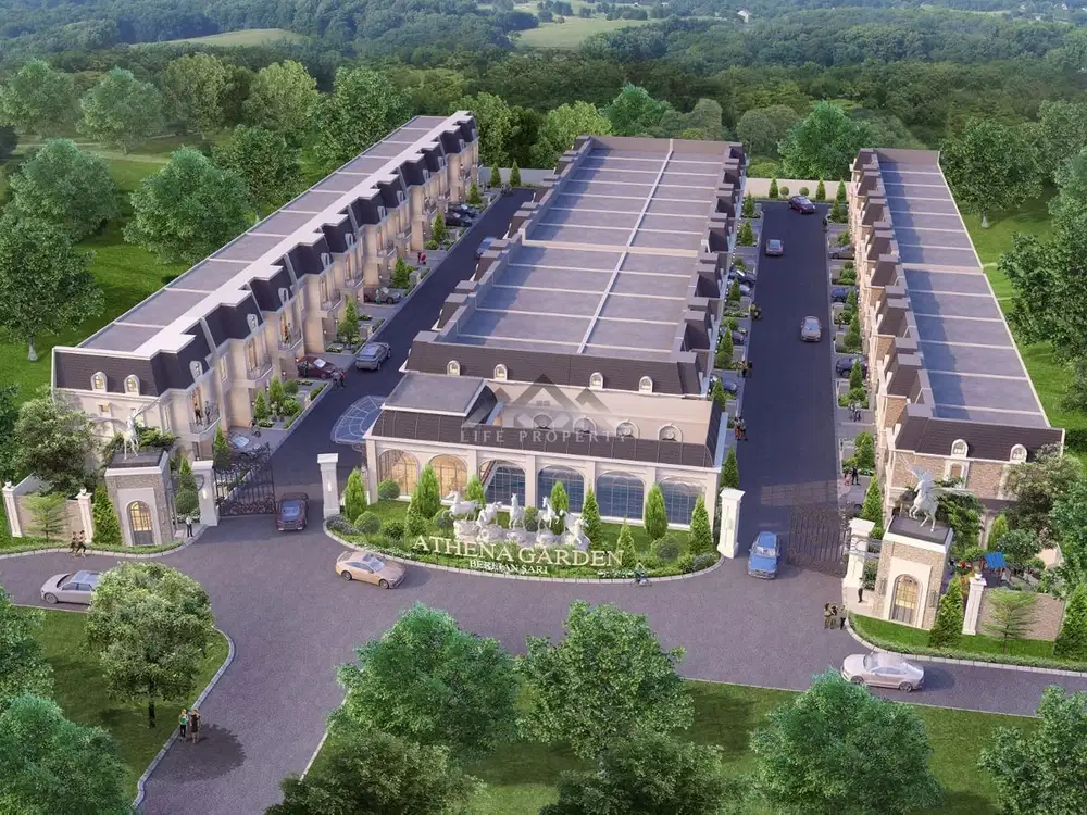 Di Jual Villa Daerah Titi Kuning Di komplek Villa Athena Garden