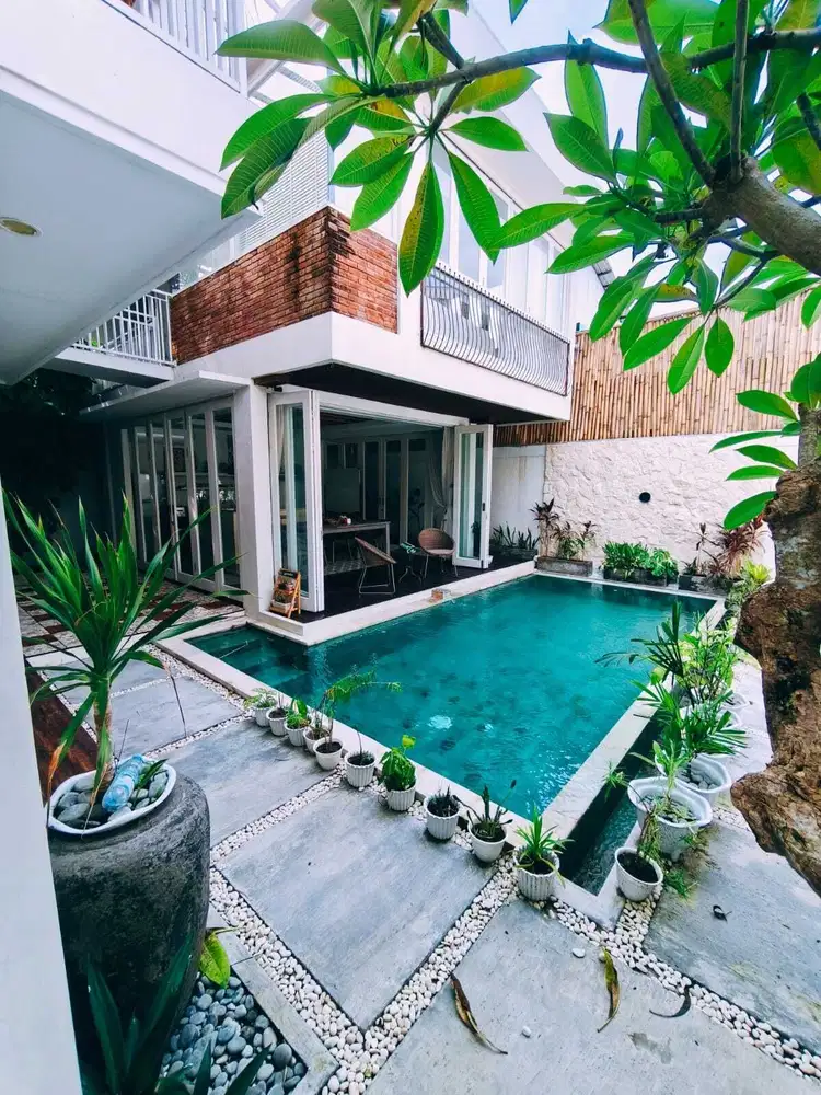 FOR RENT VILLA 3 BR PRIVAT POOL PRIME LOCATION CANGGU