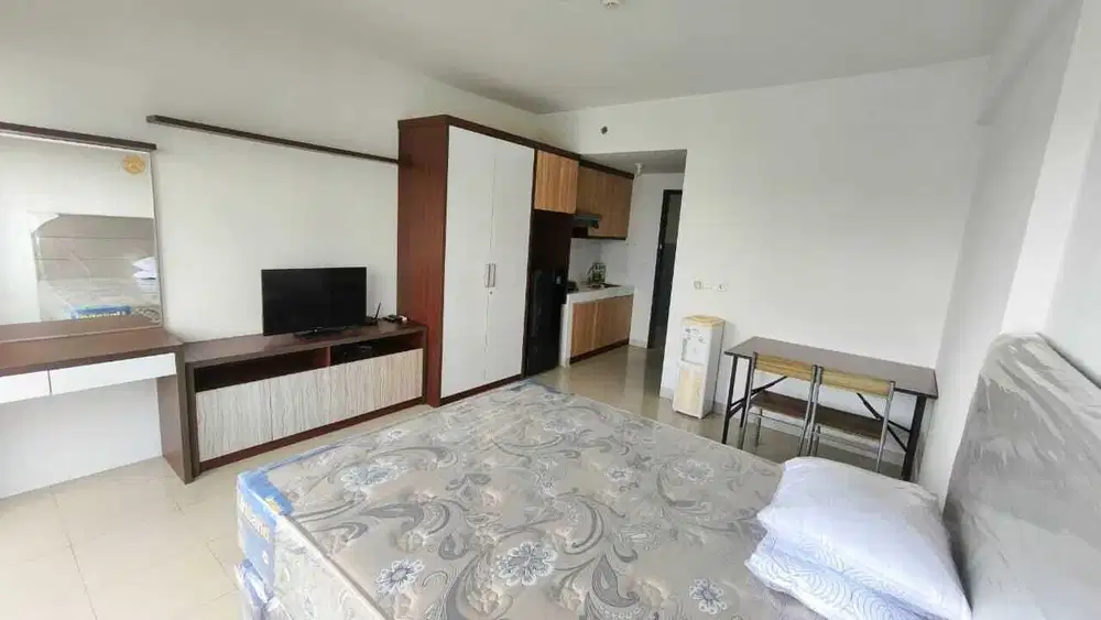 sewa apartemen studio full furnish di depok dekat kampus kedokteran UI
