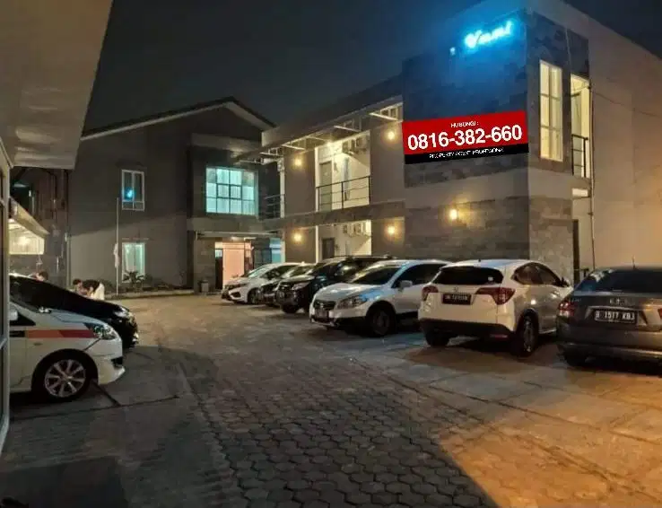 Dijual Kost Mewah 36 Kamar + Parkir di Jln Madang Palembang