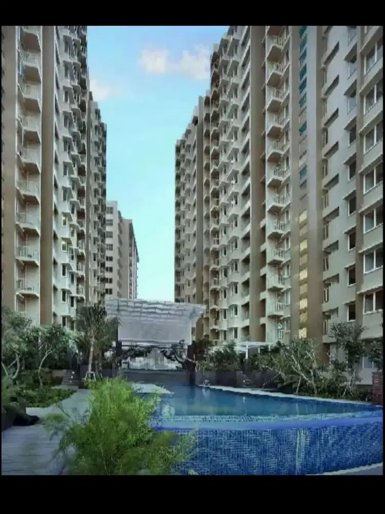 Di sewakan  per tahun view pantai Apartment Malibu suites golden tulip