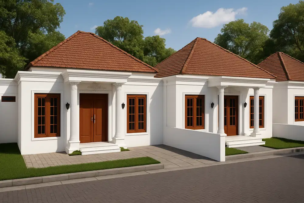 Dekat Stasiun Wates, Rumah Minimalis SHM IMB Lengkap