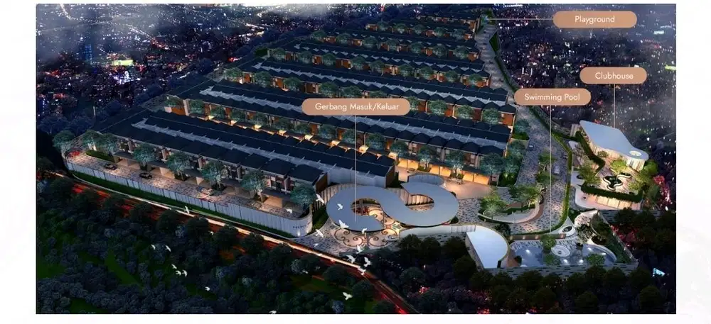 Villa Medan Sunggal Komplek Pacific Palace