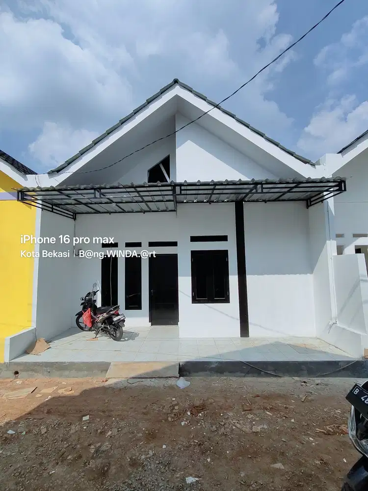 Rumah kampung murah on progres di padurenan mustika jaya Bekasi kota