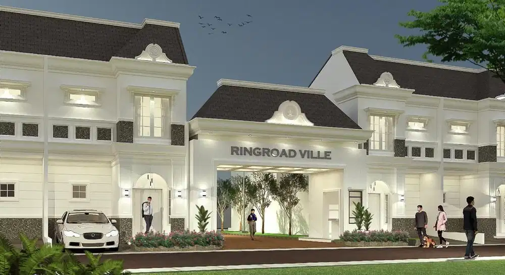 Villa Daerah Medan Sunggal Ringroad di komplek Ringroad Ville